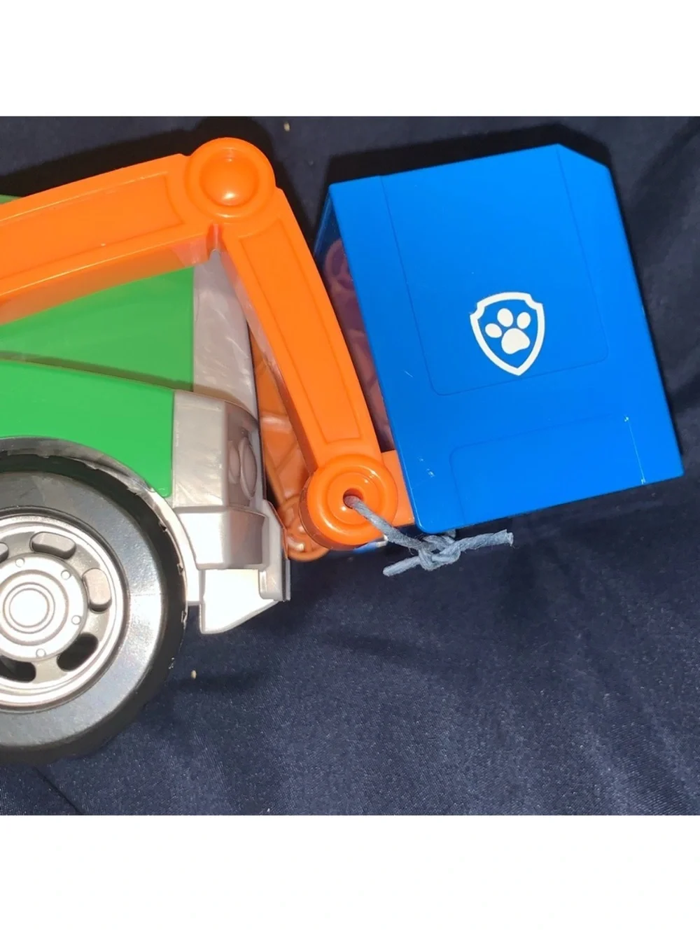 Paw Patrol Rocky Recycling Truck Garbage Vehicle Spin Master Toy
